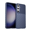 For Samsung Galaxy S24 5G Thunderbolt Shockproof TPU Phone Case(Blue)