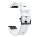 For Garmin Epix Pro 42mm Silicone Replacement Watch Band(White)