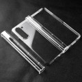 For Samsung Galaxy Z Fold5 3 in 1 PC Transparent Shockproof Protective Phone Case
