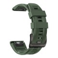 For Garmin Epix Pro 51mm Sport Pure Color Silicone Watch Band(Army Green)