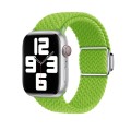 For Apple Watch Ultra 49mm Nylon Loop Magnetic Buckle Watch Band(Yellow Green)