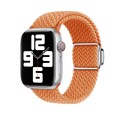 For Apple Watch 3 42mm Nylon Loop Magnetic Buckle Watch Band(Orange)