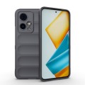 For Honor 90 GT 5G Magic Shield TPU + Flannel Phone Case(Dark Grey)