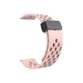 For Huawei Watch 4 / 4 Pro Magnetic Clasp Silicone Watch Band(Pink)