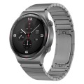 For Huawei Watch 4 / 4 Pro One Bead Stainless Steel Watch Band(Grey)