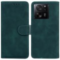 For Xiaomi 13T / 13T Pro / Redmi K60 Ultra Skin Feel Pure Color Flip Leather Phone Case(Green)