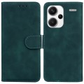 For Xiaomi Redmi Note 13 Pro+ 5G Skin Feel Pure Color Flip Leather Phone Case(Green)