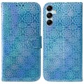 For Samsung Galaxy A15 Colorful Magnetic Buckle Leather Phone Case(Blue)