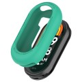 For Xiaomi Mi Band 8 Pure Color Silicone Watch Protective Case(Teal)