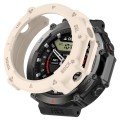 For Amazfit T-Rex Ultra Armor Hollow Watch Protective Case(Starlight Color)