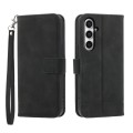For Samsung Galaxy S23 FE Dierfeng Dream Line Leather Phone Case(Black)