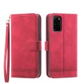 For Samsung Galaxy S20+ Dierfeng Dream Line Leather Phone Case(Red)