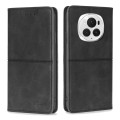 For Honor Magic6 Pro Cow Texture Magnetic Leather Phone Case(Black)