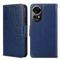 For Huawei nova 12 5G Crystal Texture Leather Phone Case(Royal Blue)