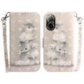 For Realme C67 4G Global 3D Colored Horizontal Flip Leather Phone Case(Squirrels)