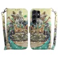 For Samsung Galaxy S24 Ultra 5G 3D Colored Horizontal Flip Leather Phone Case(Zoo)