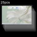 For Huawei MateBook E 2023 25pcs 9H 0.3mm Explosion-proof Tempered Glass Film