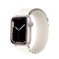 For Apple Watch Series 9 41mm DUX DUCIS GS Series Nylon Loop Watch Band(Starlight)