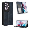For OPPO Reno11 F 5G / F25 Pro 5G Magnetic Buckle Retro Texture Leather Phone Case(Blue)