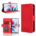 For OPPO Reno11 F 5G / F25 Pro 5G Skin Feel Calf Texture Card Slots Leather Phone Case(Red)