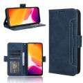For Cubot Note 21 Skin Feel Calf Texture Card Slots Leather Phone Case(Blue)