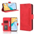 For ZTE Blade V50 Vita 4G Skin Feel Calf Texture Card Slots Leather Phone Case(Red)
