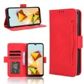 For ZTE Blade A33s Skin Feel Calf Texture Card Slots Leather Phone Case(Red)