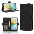 For ZTE Blade A53 Pro Skin Feel Calf Texture Card Slots Leather Phone Case(Black)