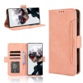 For ZTE nubia Red Magic 9 Pro+ Skin Feel Calf Texture Card Slots Leather Phone Case(Pink)