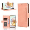 For ZTE nubia Z60 Ultra Skin Feel Calf Texture Card Slots Leather Phone Case(Pink)