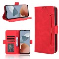 For ZTE Blade A54 Skin Feel Calf Texture Card Slots Leather Phone Case(Red)