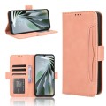 For ZTE Libero 5G IV Skin Feel Calf Texture Card Slots Leather Phone Case(Pink)