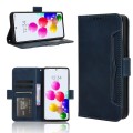 For ZTE Anshin Family Skin Feel Calf Texture Card Slots Leather Phone Case(Blue)