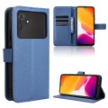 For Cubot Note 21 Diamond Texture Leather Phone Case(Blue)