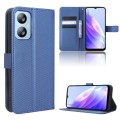 For Blackview A52 / A52 Pro Diamond Texture Leather Phone Case(Blue)