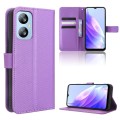 For Blackview A52 / A52 Pro Diamond Texture Leather Phone Case(Purple)
