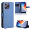 For Blackview A96 Diamond Texture Leather Phone Case(Blue)