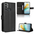 For ZTE Blade A53 Pro Diamond Texture Leather Phone Case(Black)