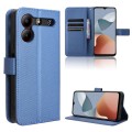 For ZTE Blade A54 Diamond Texture Leather Phone Case(Blue)