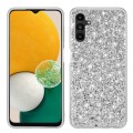 For Samsung Galaxy S23 FE 5G Glitter Powder Shockproof TPU Phone Case(Silver)