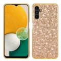 For Samsung Galaxy S23 FE 5G Glitter Powder Shockproof TPU Phone Case(Gold)