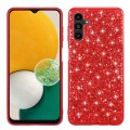 For Samsung Galaxy S23 FE 5G Glitter Powder Shockproof TPU Phone Case(Red)
