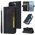 For Xiaomi Poco X6 5G / Redmi Note 13 Pro 5G Global BETOPNICE Dual-side Buckle Leather Phone Case(Bl