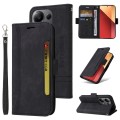 For Xiaomi Poco M6 Pro 4G/Redmi Note13 Pro 4G Global BETOPNICE Dual-side Buckle Leather Phone Case(B