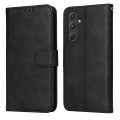 For Samsung Galaxy A55 Classic Calf Texture Flip Leather Phone Case(Black)