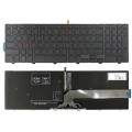 Backlight Laptop Keyboard For Dell 15-9550 / 15-3000 / 15-5542(Red Word)