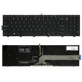 Backlight Laptop Keyboard For Dell 15-9550 / 15-3000 / 15-5542(White Word)
