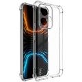 For Honor 90 GT 5G imak Shockproof Airbag TPU Phone Case(Transparent)