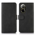 For Realme C67 4G Cow Texture Flip Leather Phone Case(Black)