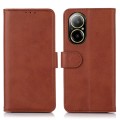 For Realme C67 4G Cow Texture Flip Leather Phone Case(Brown)